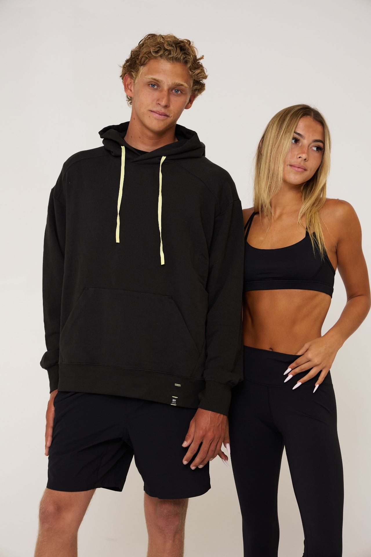 Activewear duo, studio